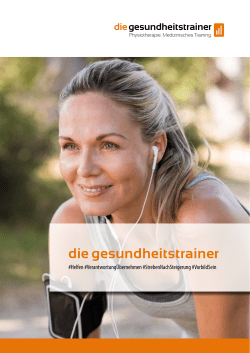 helfen - die gesundheitstrainer