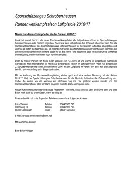 Informationsblatt RWK - LP 2016/17