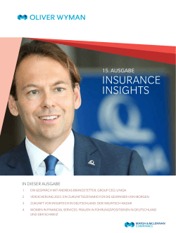 Insurance Insights 15th Edition