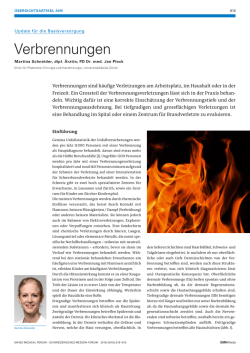 Verbrennungen - Swiss Medical Forum