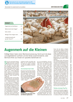 Schwerpunkt Geflügelhaltung - Wochenblatt für Landwirtschaft