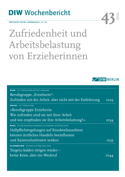 DIW Wochenbericht 43/2016 | PDF, 0.78 MB