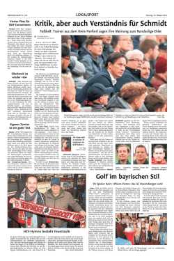 Golf im bayrischen Stil, WB Kreis Herford