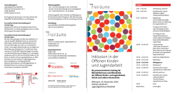Inklusion in der Offenen Kinder- und Jugendarbeit