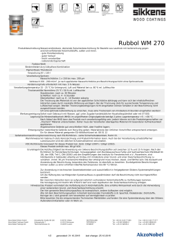 Rubbol WM 270 - Sikkens