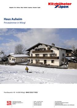 Haus Auheim in W&ouml;rgl