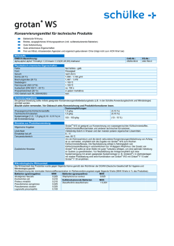 grotan&reg;WS - Curtis Systems GmbH