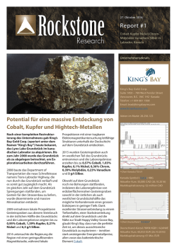 King"s Bay Gold Corp.