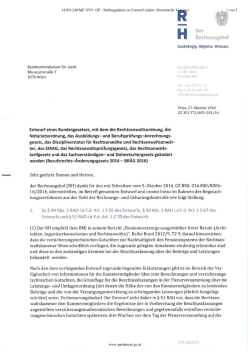 Stellungnahme zu Entwurf (elektr. übermittelte Version) / PDF, 632 KB