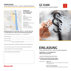 einladung - GC