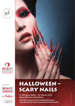 halloween &ndash; scary nails