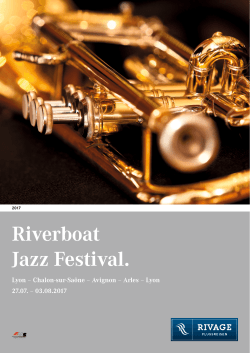Riverboat Jazz Festival.