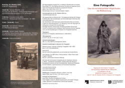 Eine Fotografie - Visual History