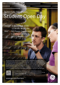 Student Open Day