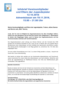 Informationsbriefes