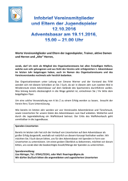Informationsbriefes