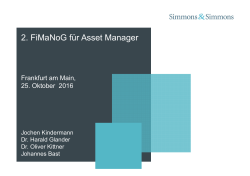 2. FiMaNoG für Asset Manager