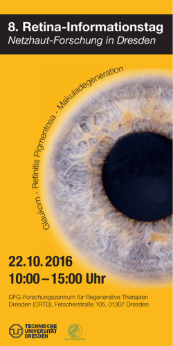 Flyer Retina-Tag 2016 - MPI-CBG