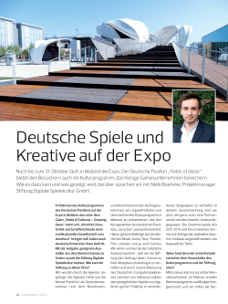 gm13-expo-interview - Stiftung Digitale Spielekultur