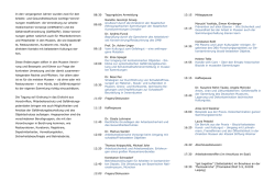 In den vergangenen Jahren wurden zwei f&uuml;r den Arbeits