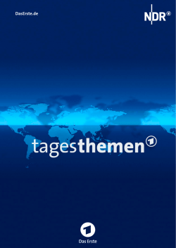 Die Tagesthemen