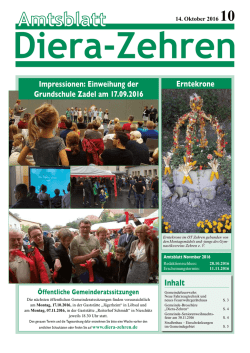 Inhalt - Diera
