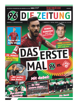 hannover 96 - Hannoversche Allgemeine Zeitung