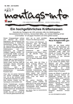 Ein hochgef&auml;hrliches Kr&auml;ftemessen