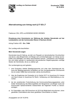 Drs. 7/504 - SPD-Landtagsfraktion Sachsen