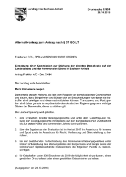 Drs. 7/504 - SPD-Landtagsfraktion Sachsen