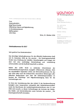 Page 1 younion. Die Daseinsgewerkschaft, Maria-Theresien