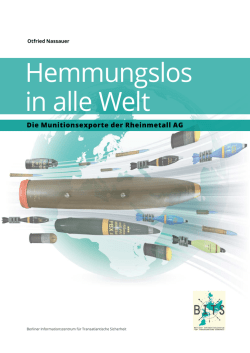 Hemmungslos in alle Welt