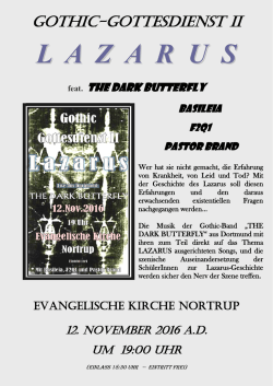 Gothic-Gottesdienst II
