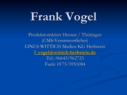 Anleitung meinWITTICH anmelden/registrieren