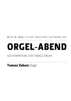 ORGEL-ABEND