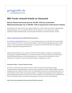 PDF speichern - GoingPublic.de