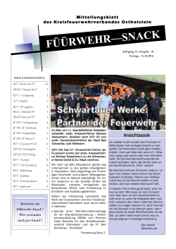 Ansichtssook - Kreisfeuerwehrverband Ostholstein