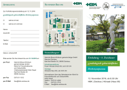 gyn&auml;kologisch-geburtshil iches Herbstsymposium Einladung &ndash; 5