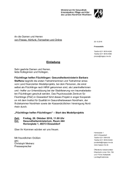 Einladung - Land NRW