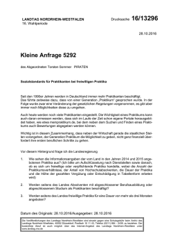 Drucksache 16/13296 - Landtag NRW