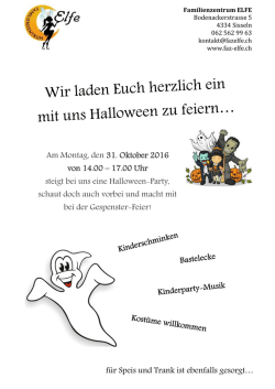Halloween - 062 562 99 63 | kontakt@faz