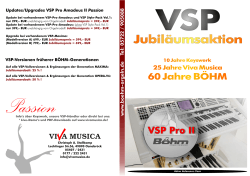 VSP Pro II Aktionspreisliste.cdr