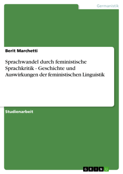 Sprachwandel durch feministische Sprachkritik
