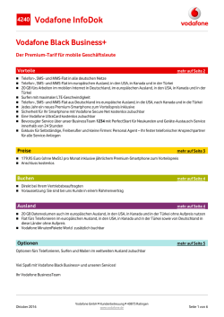 InfoDok 4240: Vodafone Black Business+