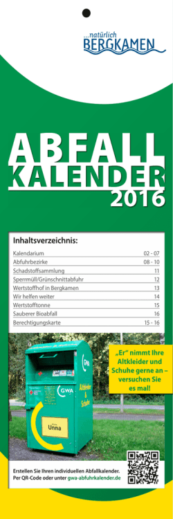 Inhaltsverzeichnis: