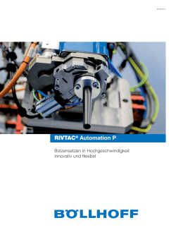 RIVTAC® Automation P