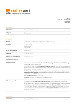 PDF - Stellenwerk Bochum