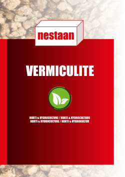 vermiculite - Espace Chassart