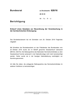 BReg zu620/16 Grunddrucksache (PDF, 196KB, nicht