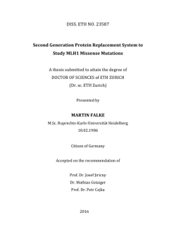 DISS. ETH NO. 23587 Second Generation - ETH E